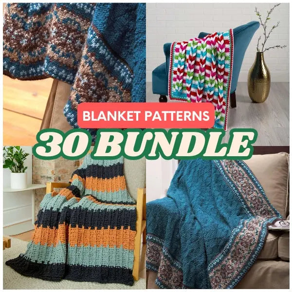 Textured, colorful and geometric blanket design collage