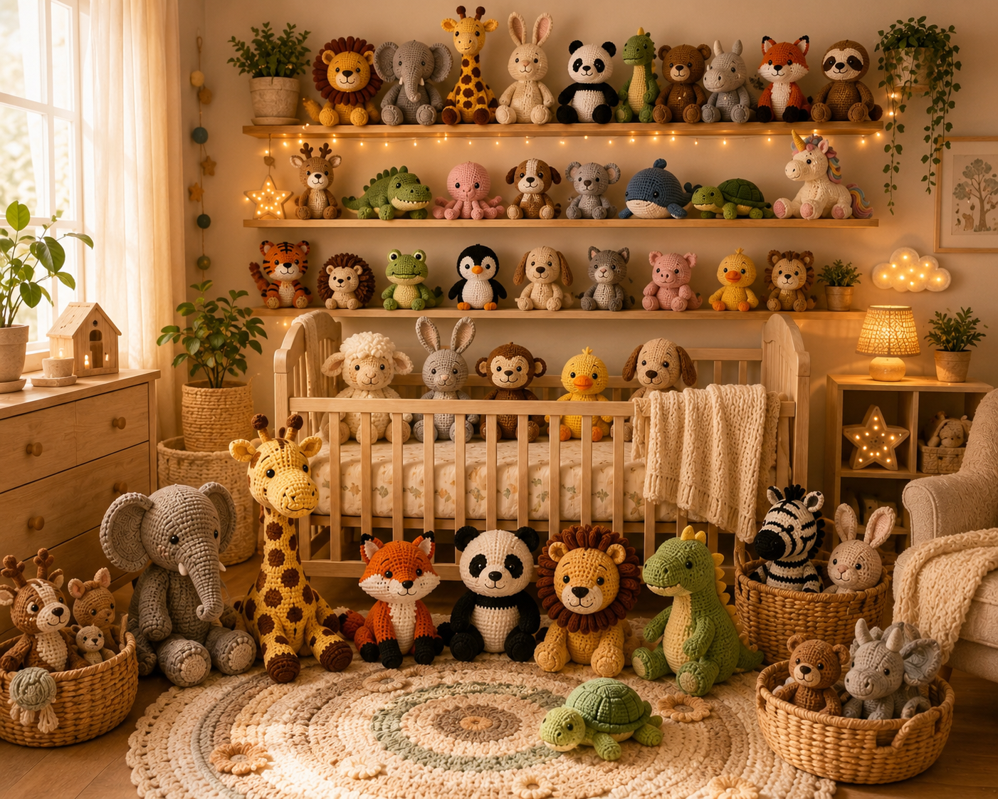 200+ Crochet Animal Patterns Bundle PDF