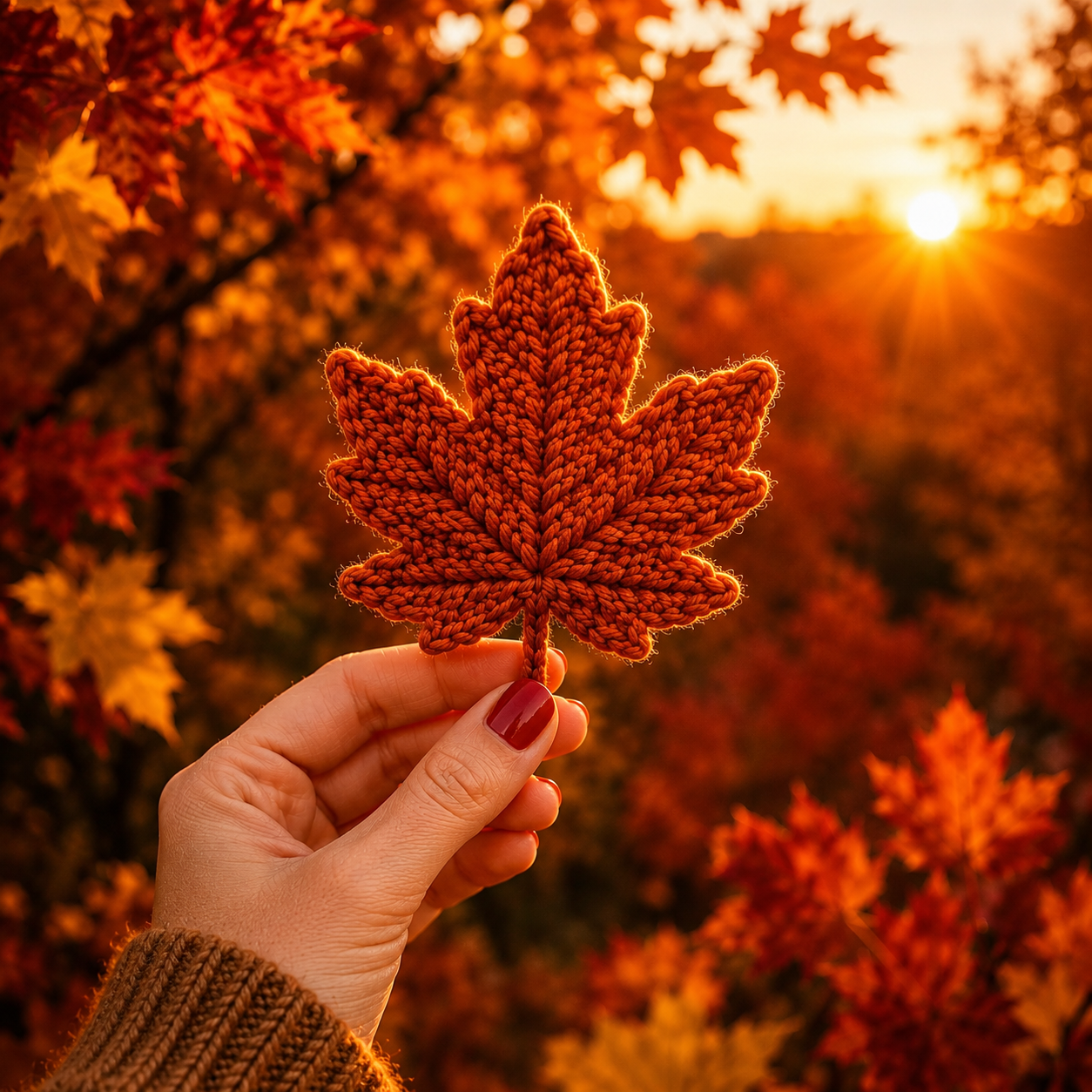 Autumn Leaves Crochet Pattern Bundle PDF