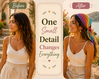 10 Crochet Bandana Patterns Bundle PDF