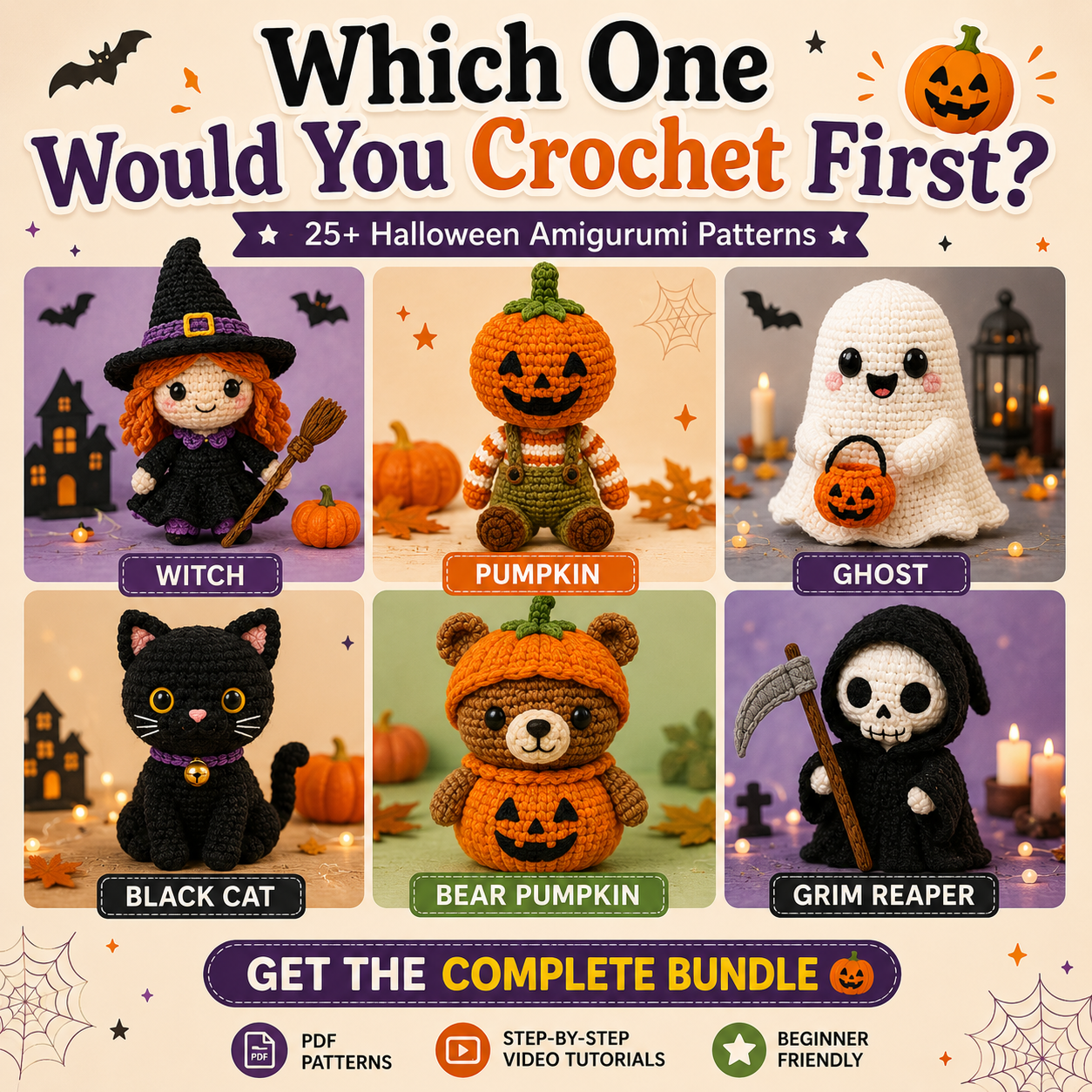 25+ Halloween Amigurumi Crochet Patterns