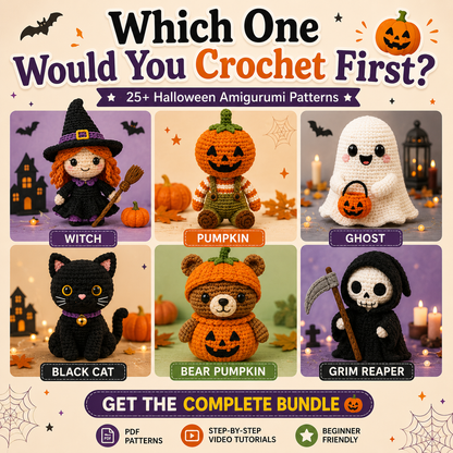 25+ Halloween Amigurumi Crochet Patterns