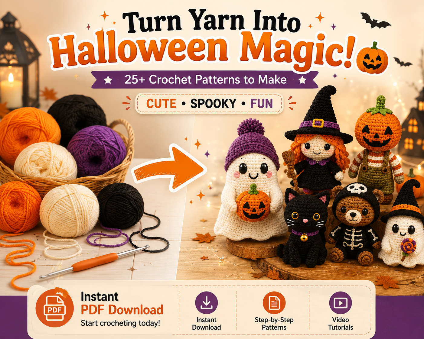 25+ Halloween Amigurumi Crochet Patterns