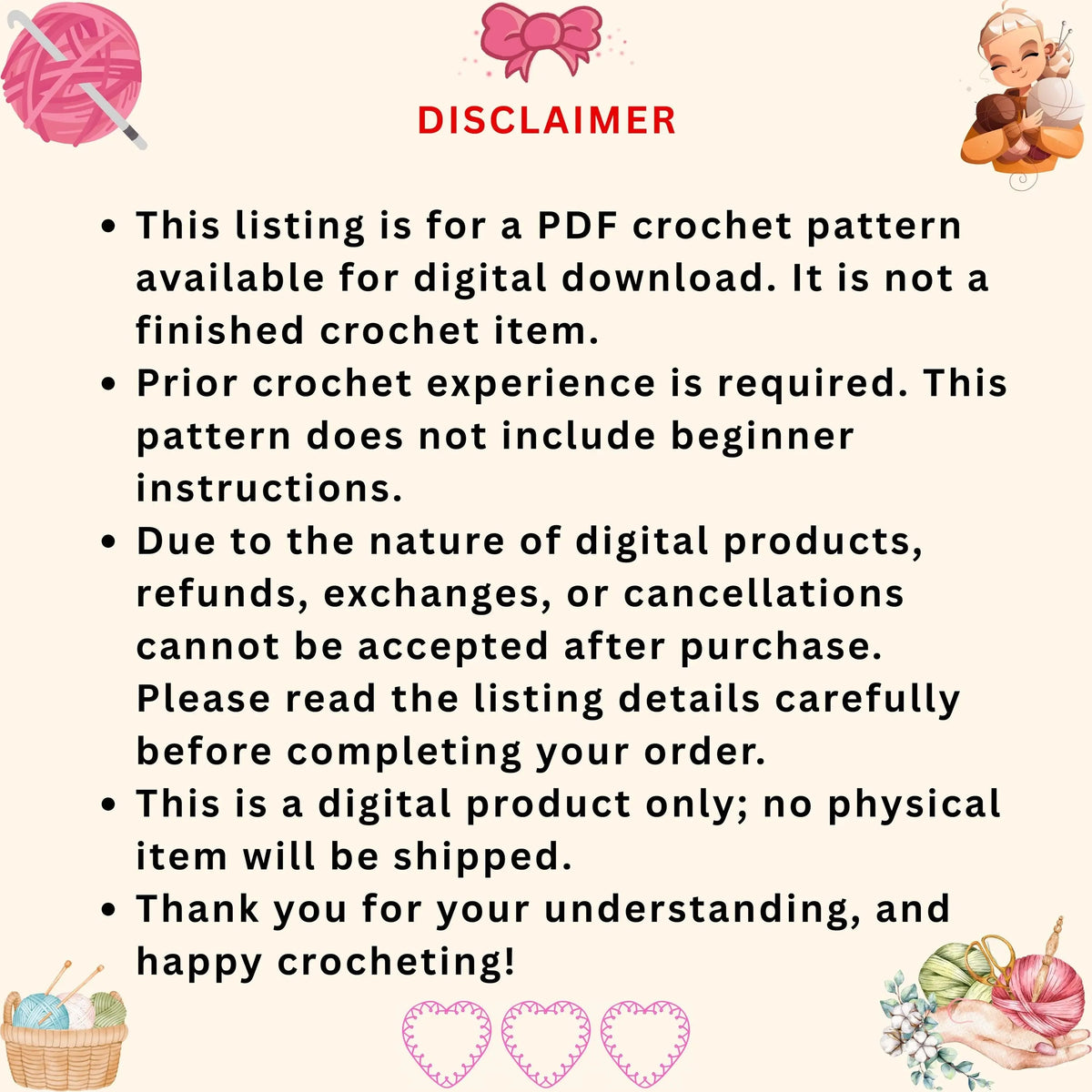Digital pattern information graphic with experience guidance